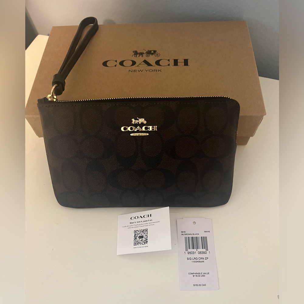 Coach wristlet